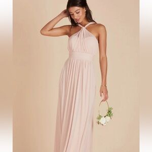 NWT Hey Birdy Kiko blush dress, new with tags size S